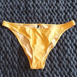 J. Crew orange bikini bottom size M